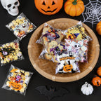 Halloween Treat Bags 200 PCS, Self Seal Cellophane Candy Bags (Set A)
