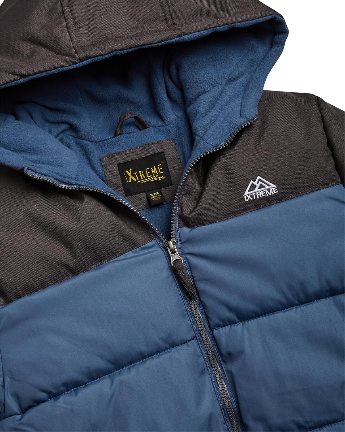 Boys Puffer Jacket Polar Fleece Lined Winter Coat | Warm Wind and Water Resistant Outerwear, Cozy Insulated Layer for