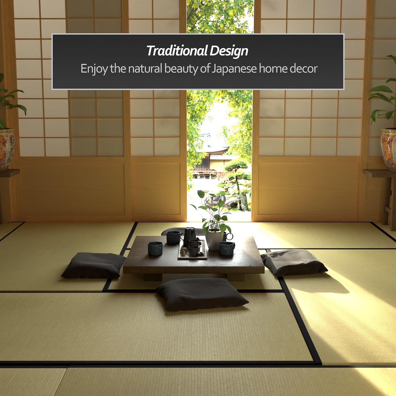 3' x 3' Half Size Tatami Mat