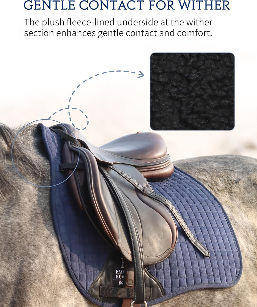 All-Purpose Saddle Pad for Horses, GP Saddle Pad