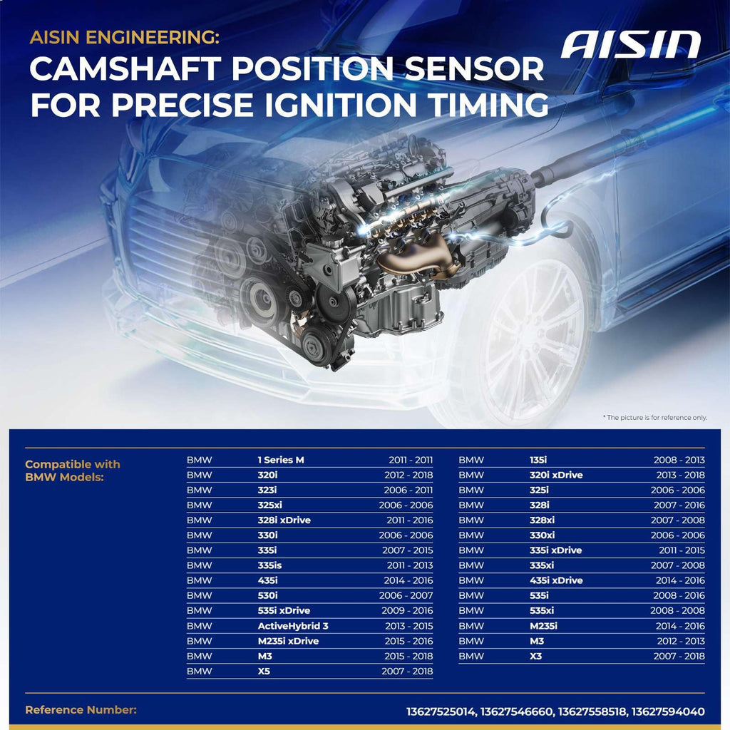 AISIN AFTERMARKET CMSBM-00120 Camshaft Position Sensor