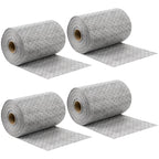 Oil Absorbent Pads Roll, 6 oz Oil Absorbent Mat 15" x 50' 4 Roll