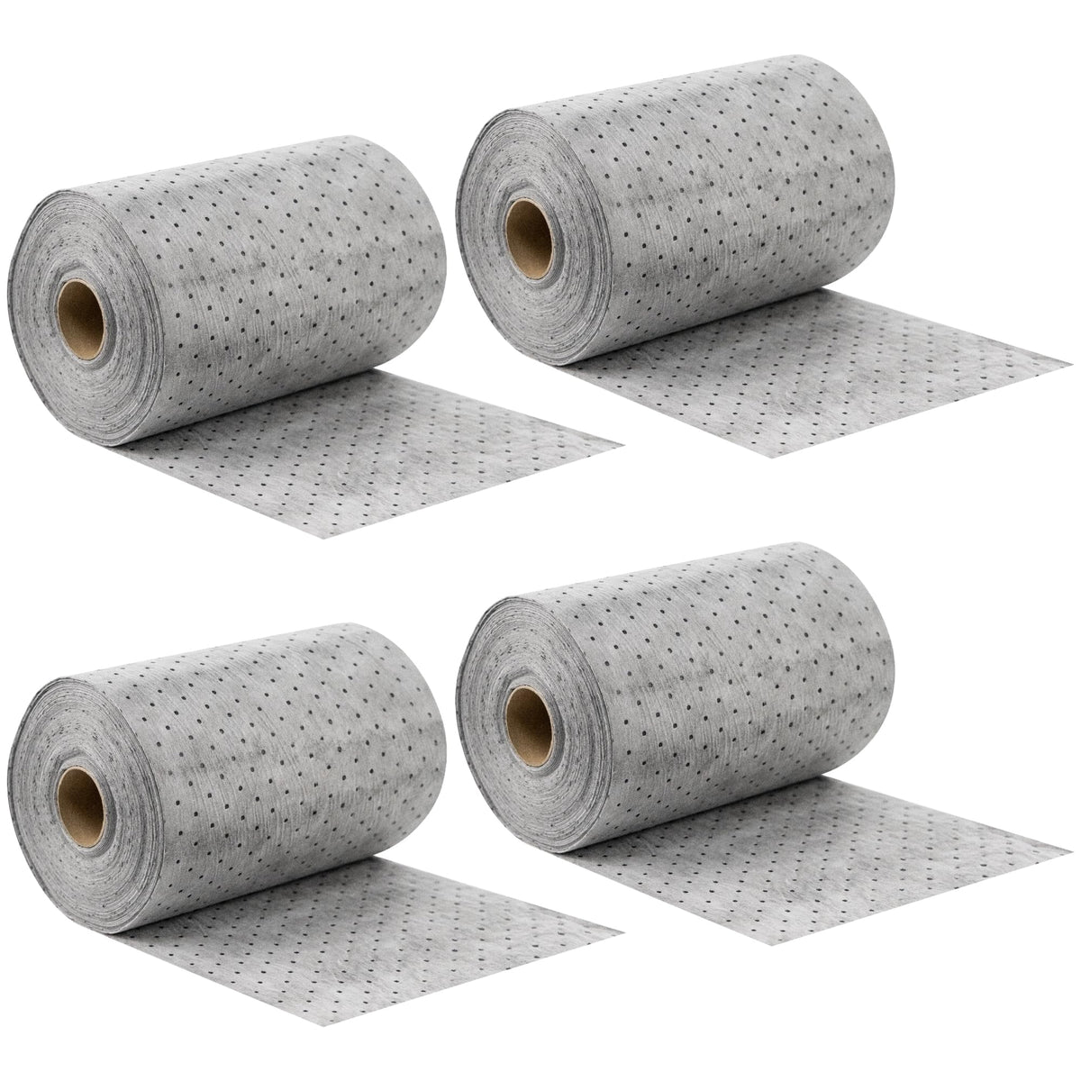Oil Absorbent Pads Roll, 6 oz Oil Absorbent Mat 15" x 50' 4 Roll
