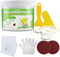 Drywall Repair Kit, Spackle Paste with Patches & Tools for Wall Hole Fix | 10.6oz Wall mending agent for drywall