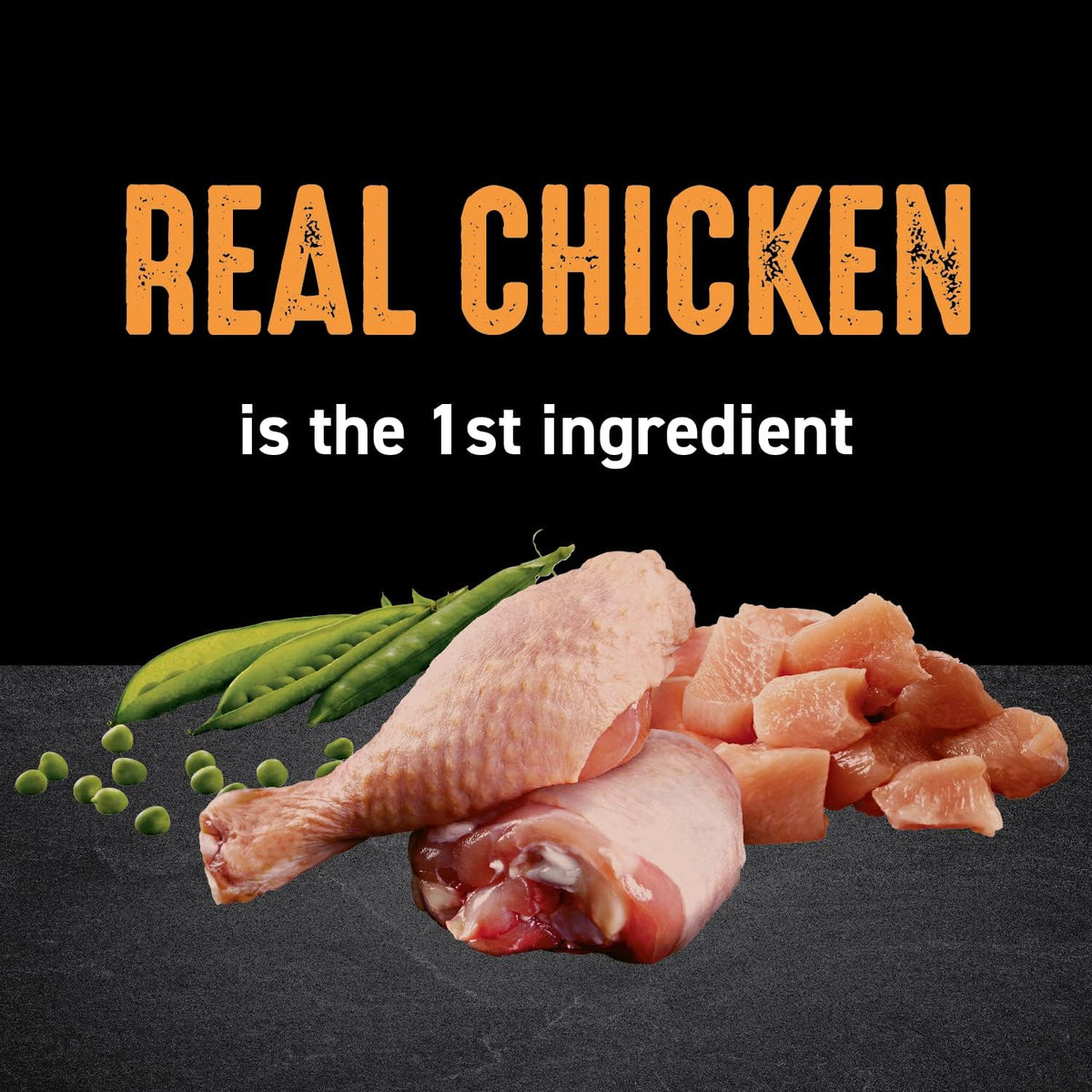 Grain Free High Protein Natural Adult Dry Cat Food, Chicken, 10 lb