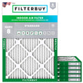 17.5x21.5x1 Air Filter MERV 8 Dust & Allergy Defense (6-Pack)