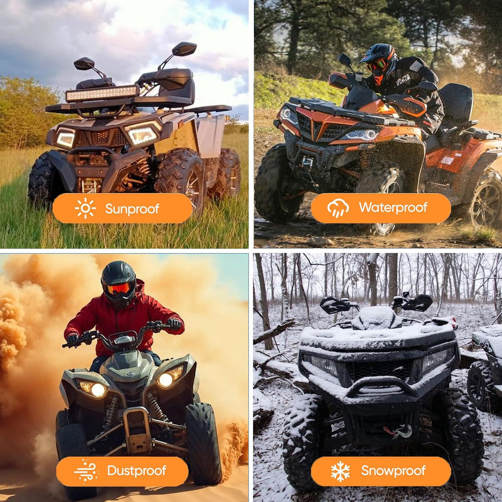 ATV Cover Waterproof Outdoor Heavy Duty 4 Wheeler Cover for Honda XL | ATV Covers Waterproof Outdoor Heavy Duty Quad