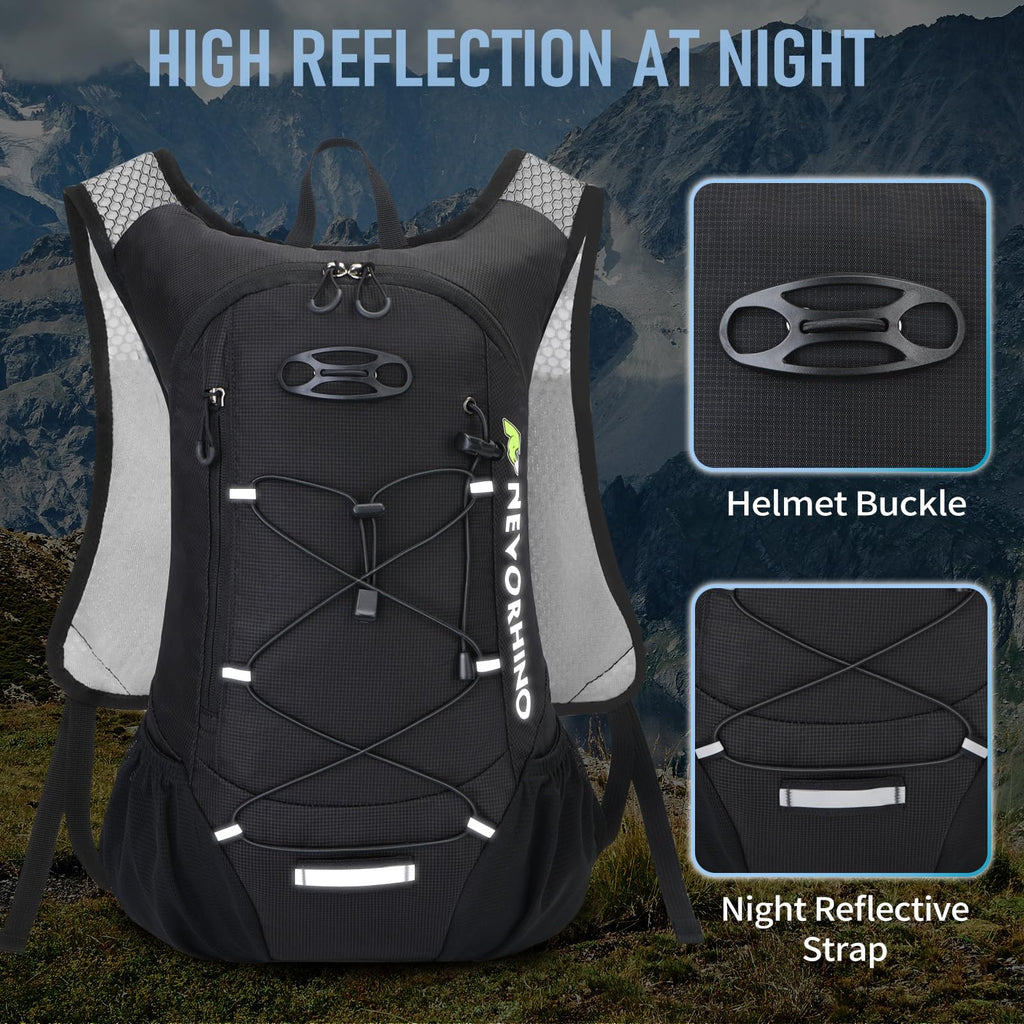 Lightweight Hydration Backpack, Running Backpack with 2L Water Bladder