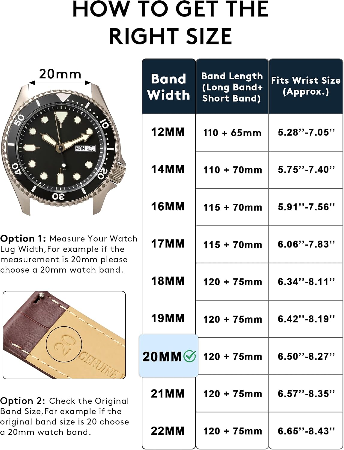 Alligator Grain Leather Quick Release Watch Bands for Men Women | Crocodile grain, Swap watch straps in seconds