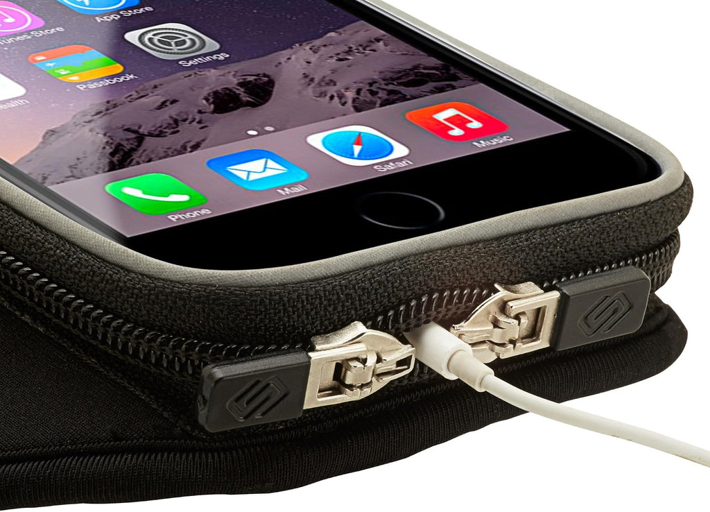 Entropy E8 Padded Running Armband Phone Holder, Fits Cases, M/L | Fits iPhone 17/16/15 Pro Max & Plus, Galaxy
