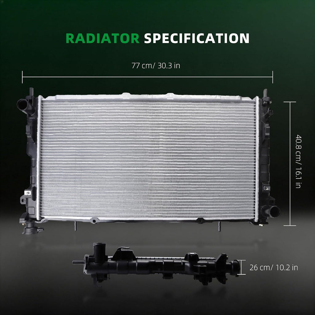CU2795 Coolant Radiator for Chrysler Town & Country, for Dodge Caravan