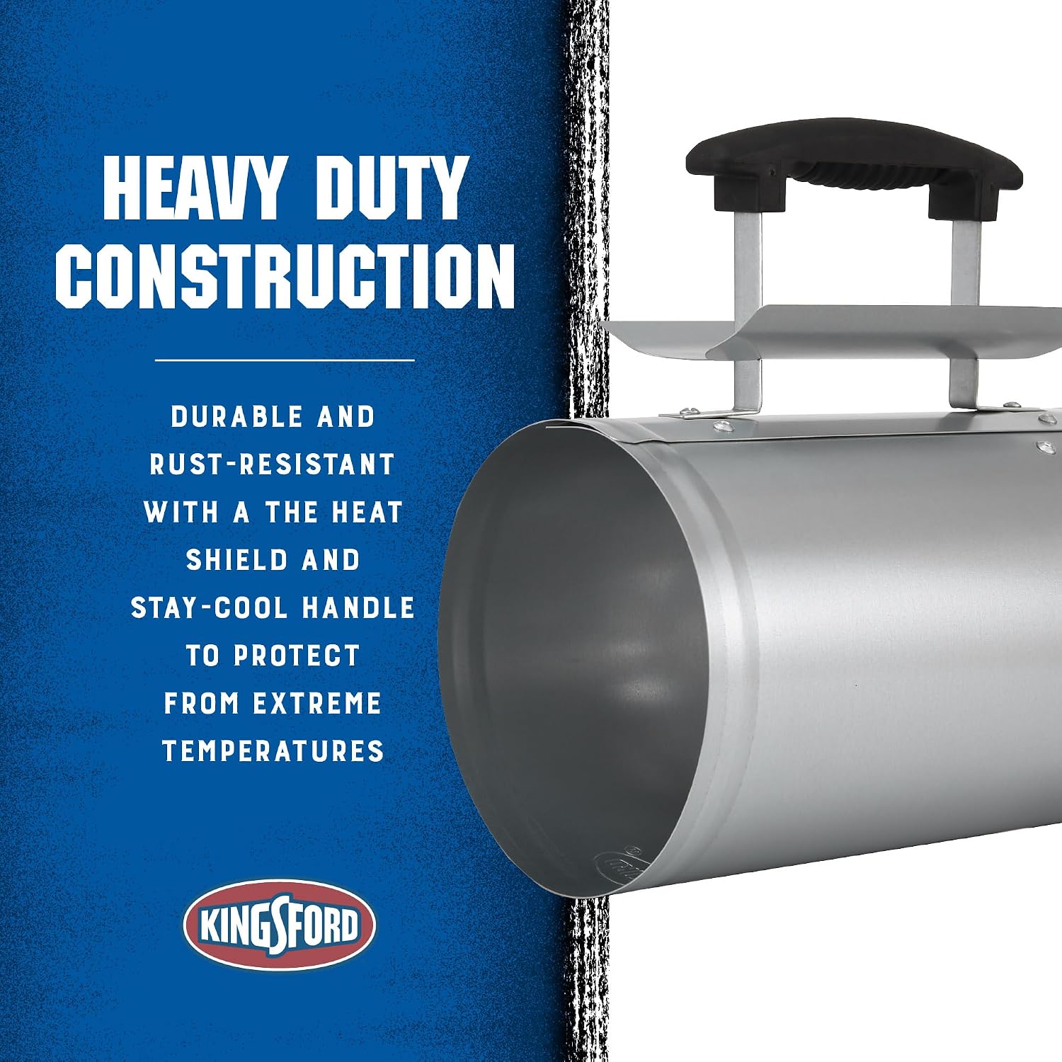 Heavy Duty Charcoal Chimney Starter, Large Capacity, 6-Pack