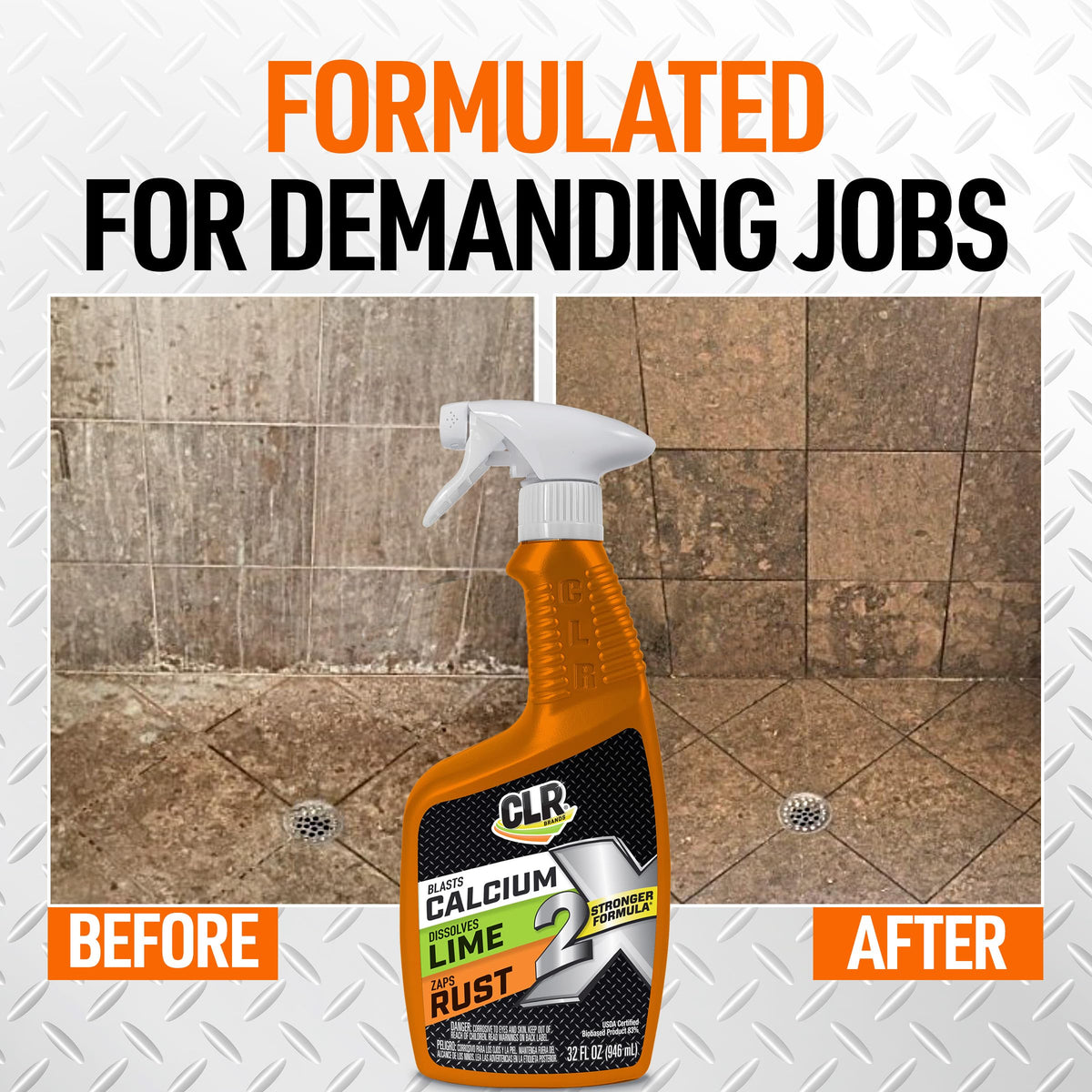 Brands 2X Calcium Lime and Rust Remover - 32 oz Trigger