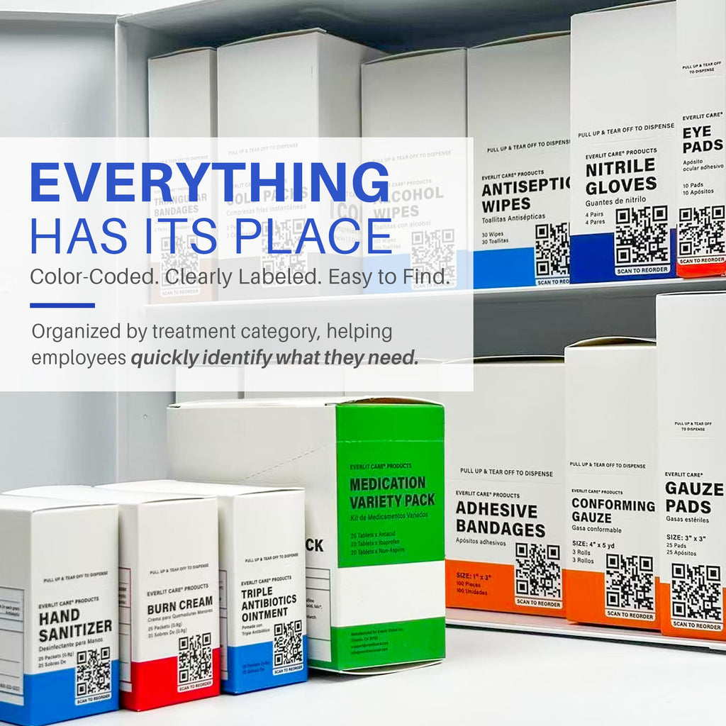 First Aid Kit Refill OSHA-Compliant 50-Person