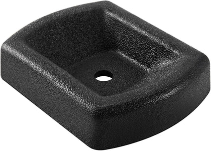 Jack Wheel Chock, Reinforced Rubber Jack Caster Wheel Dock for Caravans and Trailers