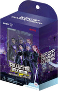 Kpop Demon Hunters Collectible Trading Cards, Classic Edition, Seris 1, Collector Box, 10 Packs | Collector Box, 001