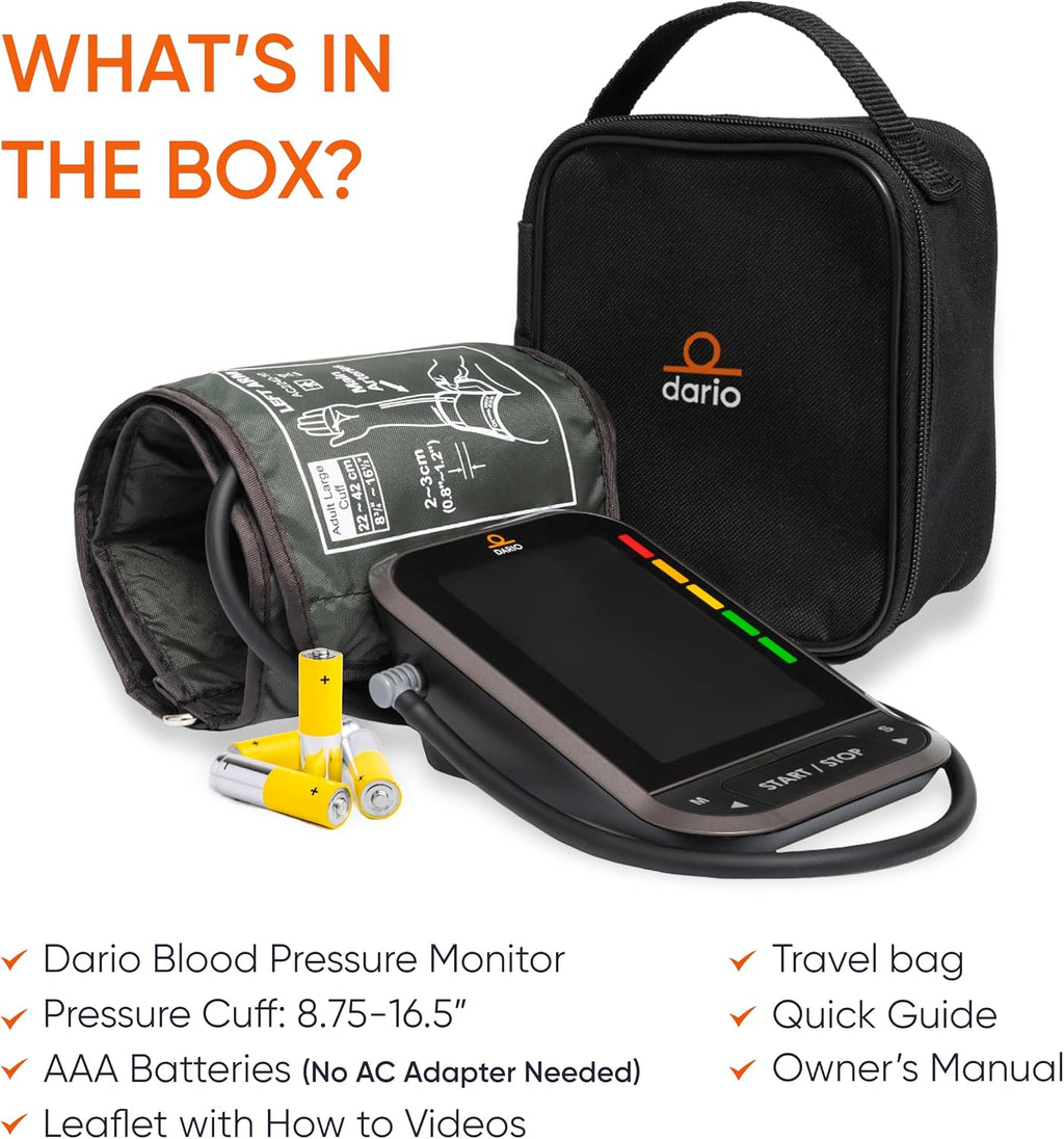 Gen-2 Blood Pressure Monitor for Home Use | Smart App & Carry Case