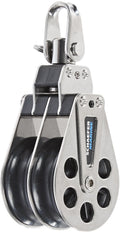 Schaefer Double 7 Series Block, Stainless Steel Cheeks and Delrin Plain Bearing Sheaves