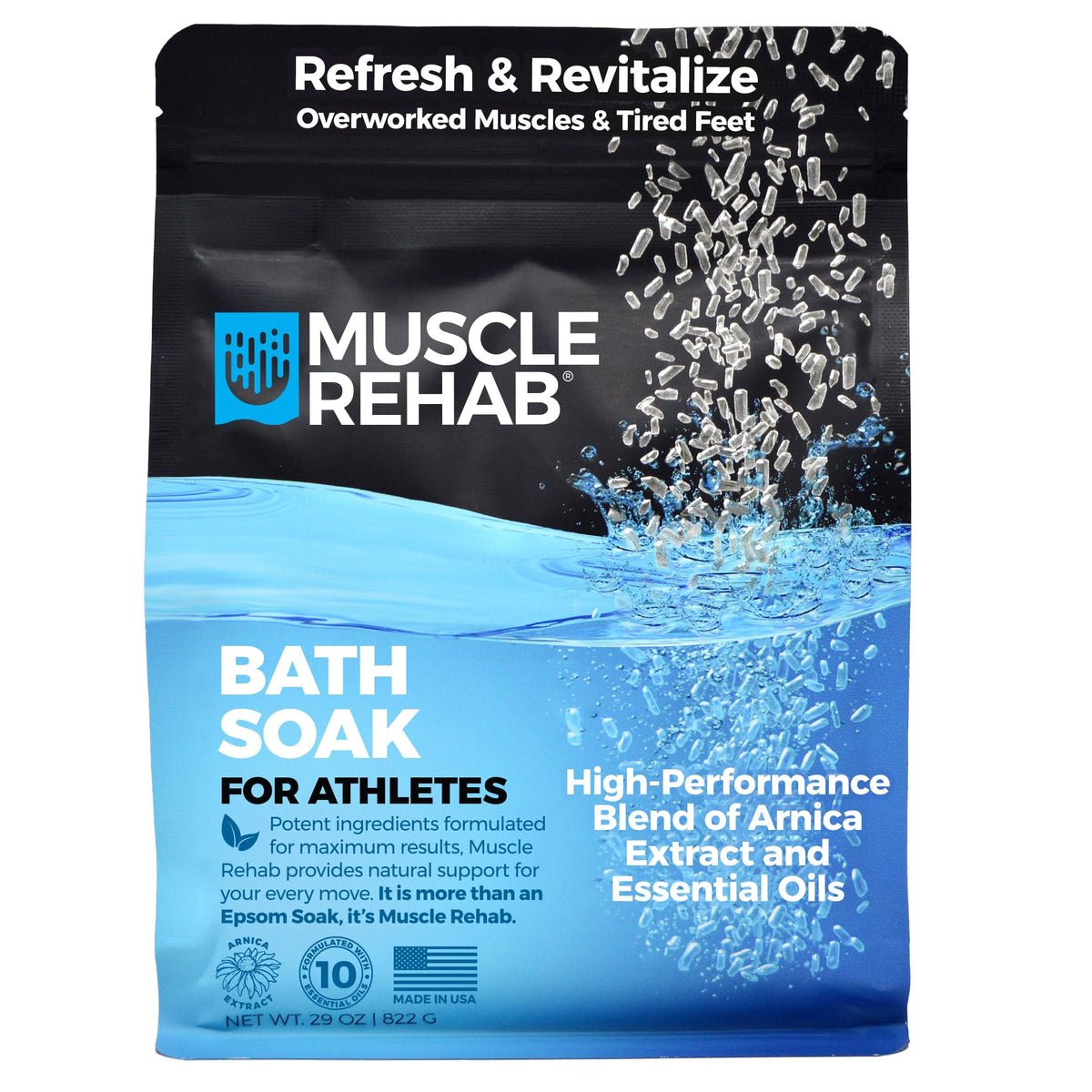 Epsom Salt Bath Soak with Arnica - Muscle Recovery 29 oz