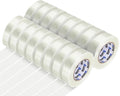16 Rolls Strapping Tape 1 Inch x 60 Yards 5.5 Mil Fiberglass Tape