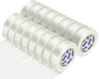 16 Rolls Strapping Tape 1 Inch x 60 Yards 5.5 Mil Fiberglass Tape