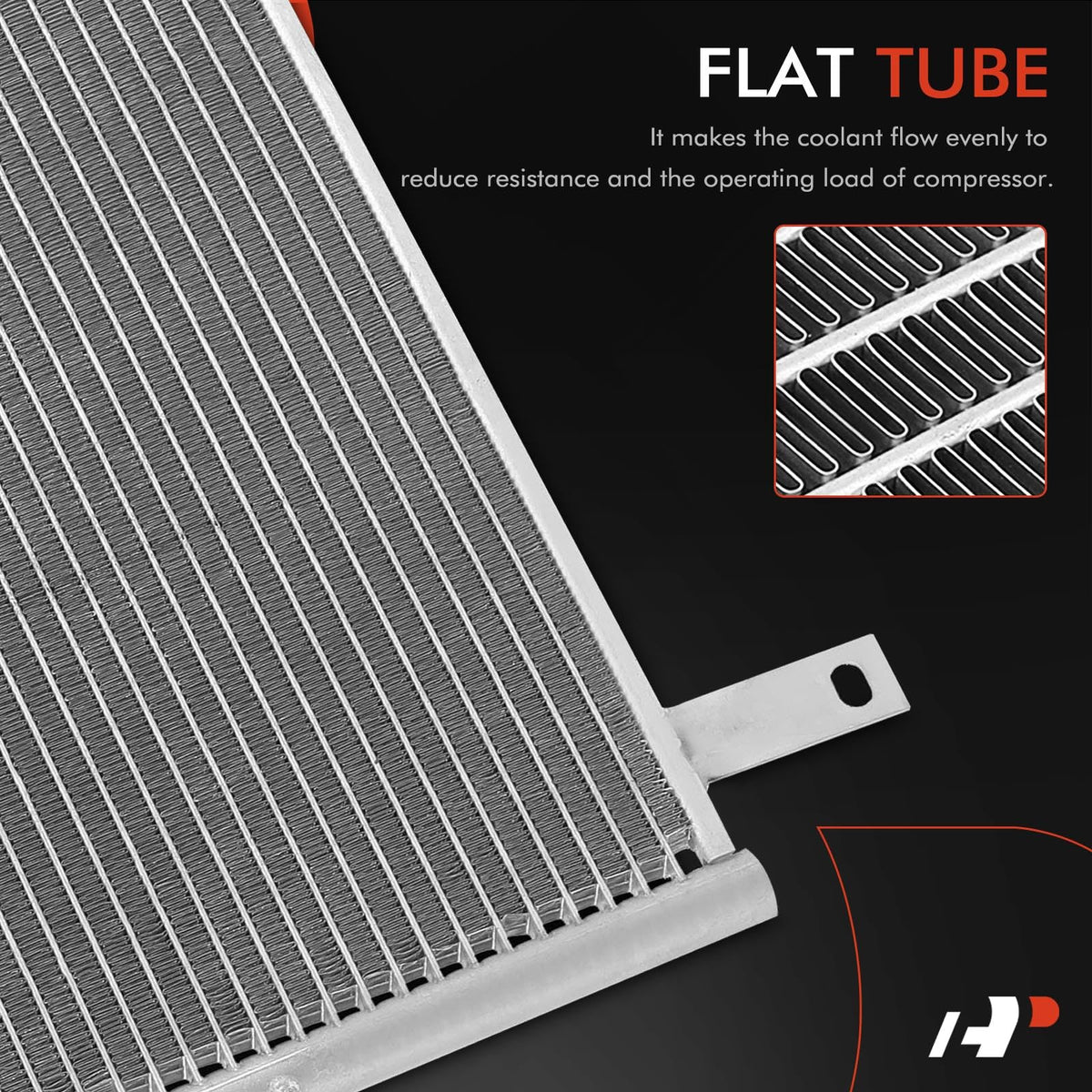 A-Premium Air Conditioning Condenser Compatible with Ford & Lincoln