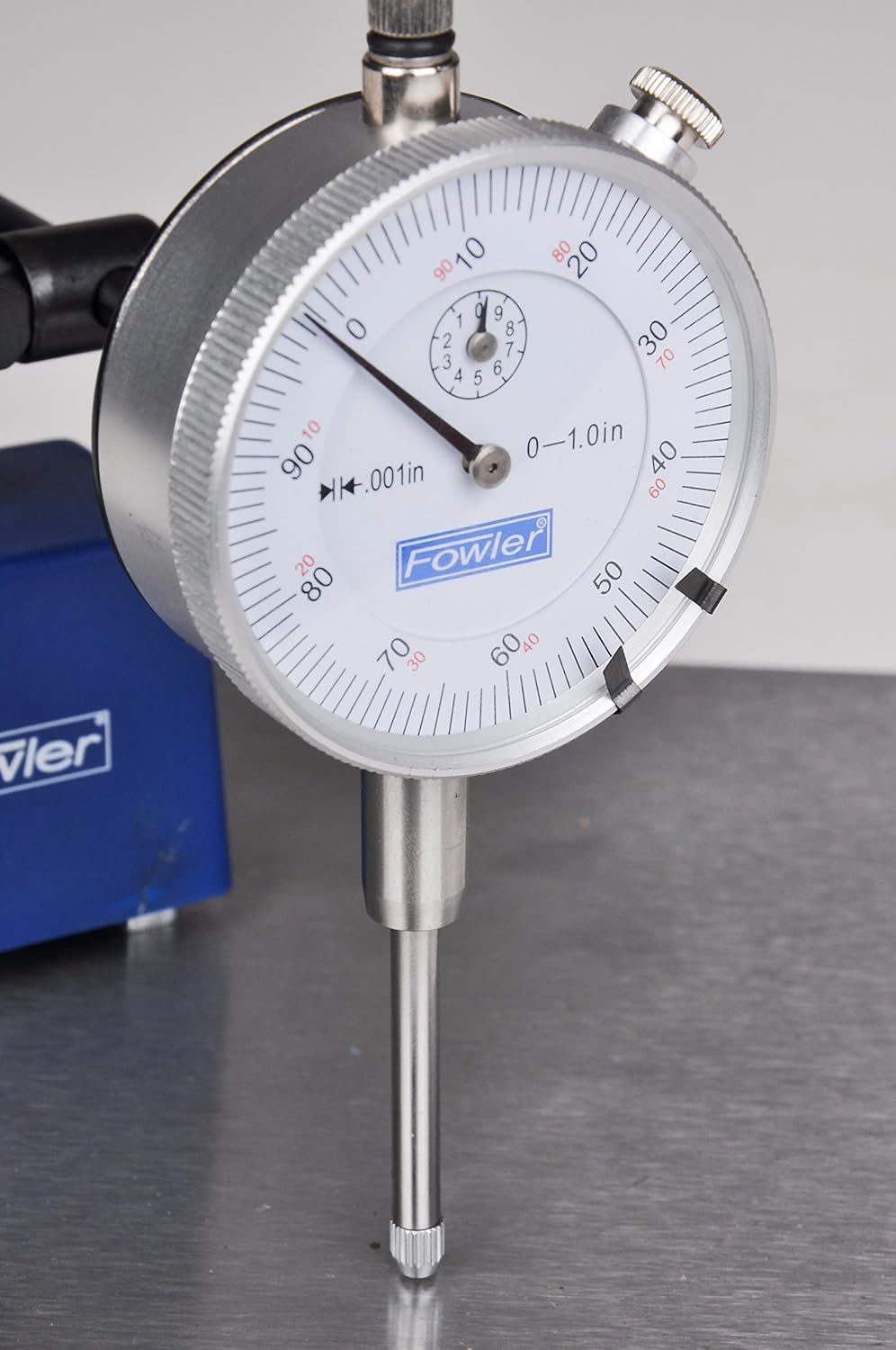Fowler 52-520-707-0, Long Range Indicator Test Set, Magnetic Base with Fine Adjustment