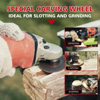 4PCs Angle Grinder Wood Carving Grinding Disc Set