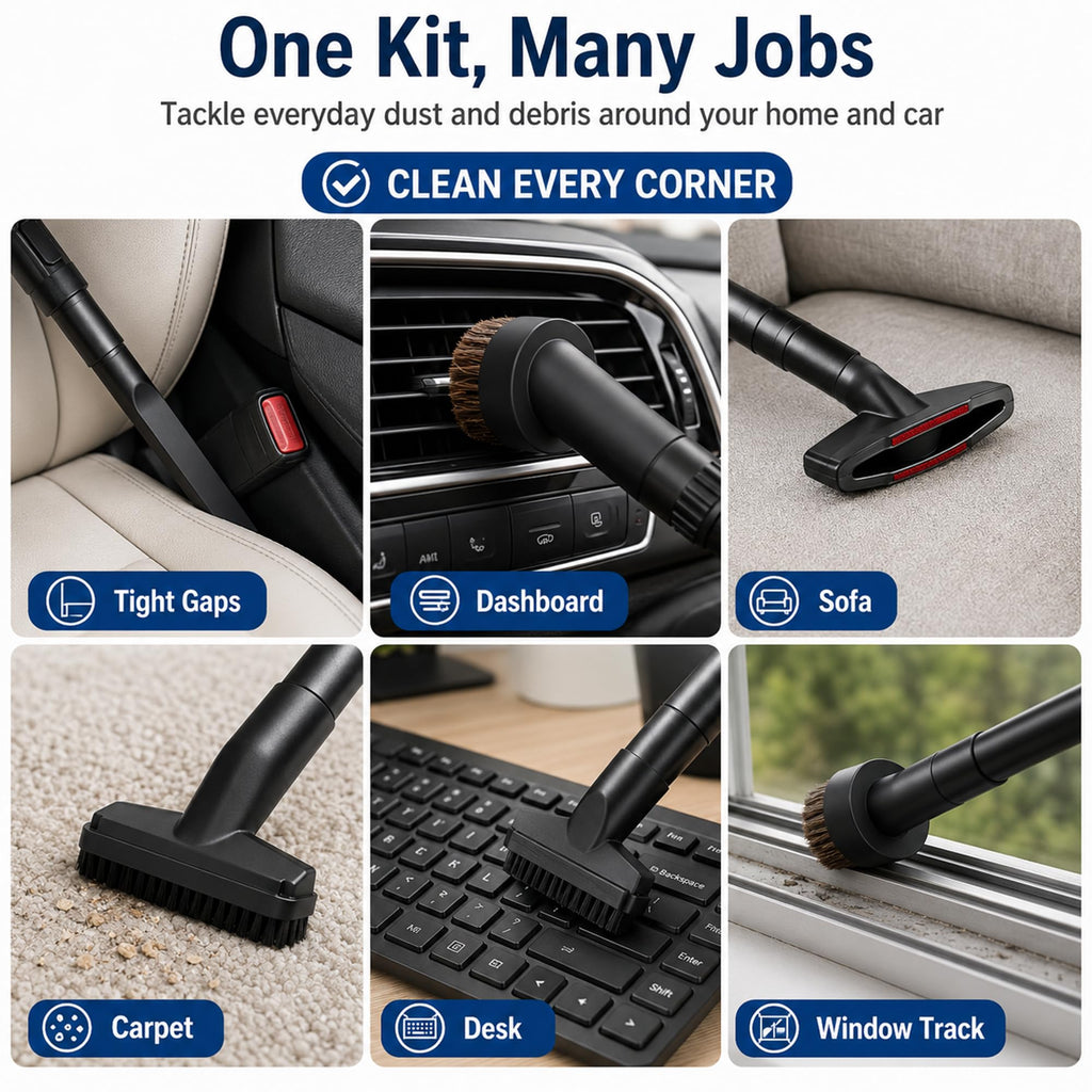 JPLBDL Vacuum Attachment Kit for Shark Navigator NV141 2017–2021