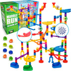 Marble Run Extreme Set, 300 Translucent Pieces, STEM Toy