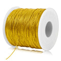 Metallic Bakers Twine, 109 Yards Gold Twine for Crafts Christmas Twine Ornament String Decorative Glitter Gold String