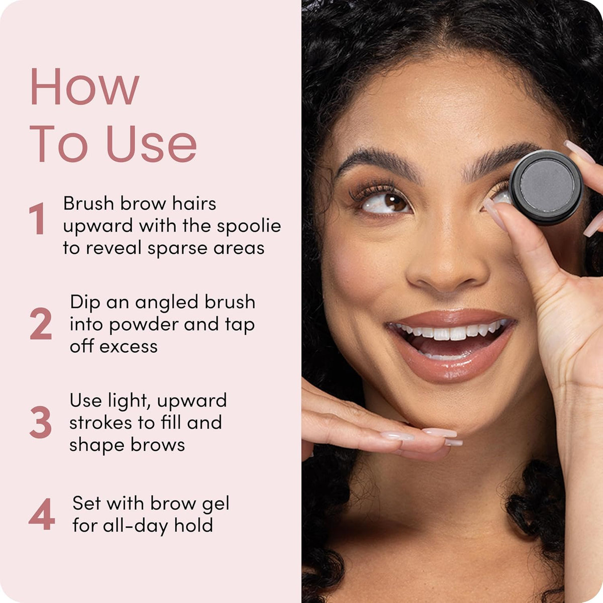 Eyebrow Powder Taupe Pressed Velvet Brow Filler