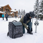 Toaster Heated Ski Boot Bag Accessories, Graphite Topo
