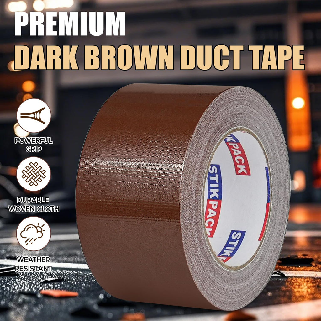 Heavy Duty Brown Duct Tape 2.36 Inches x 108 Feet, 1 Roll