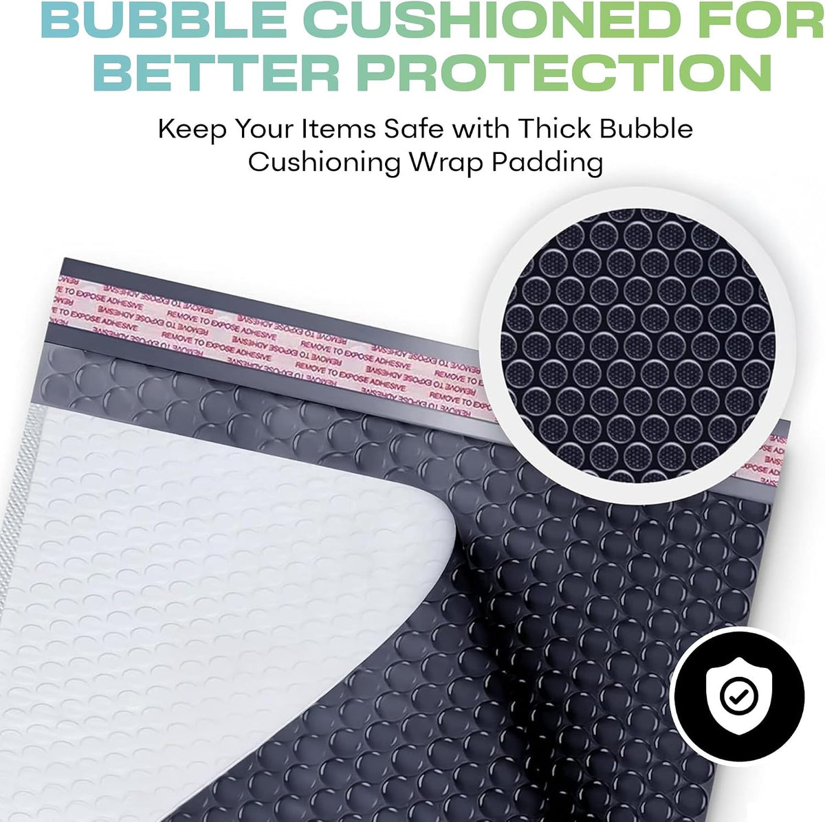 Arctic White Bubble Mailers 12.5x19 Poly Padded Envelopes #6 20 Pack