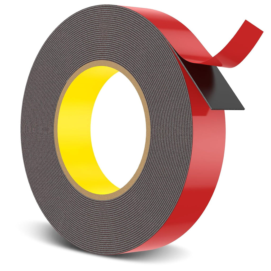 Double Sided Tape Heavy Duty, Strong Adhesive, 24.6ft x 1in