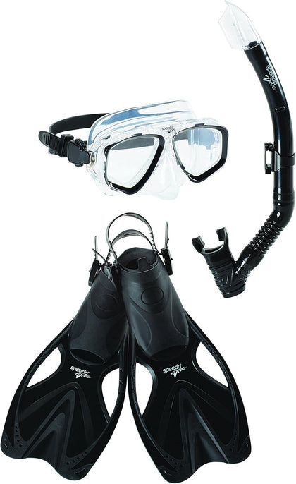 Unisex-Adult Swim Snorkel Dive Mask Anti-Fog with Nose Cover Adventure Series