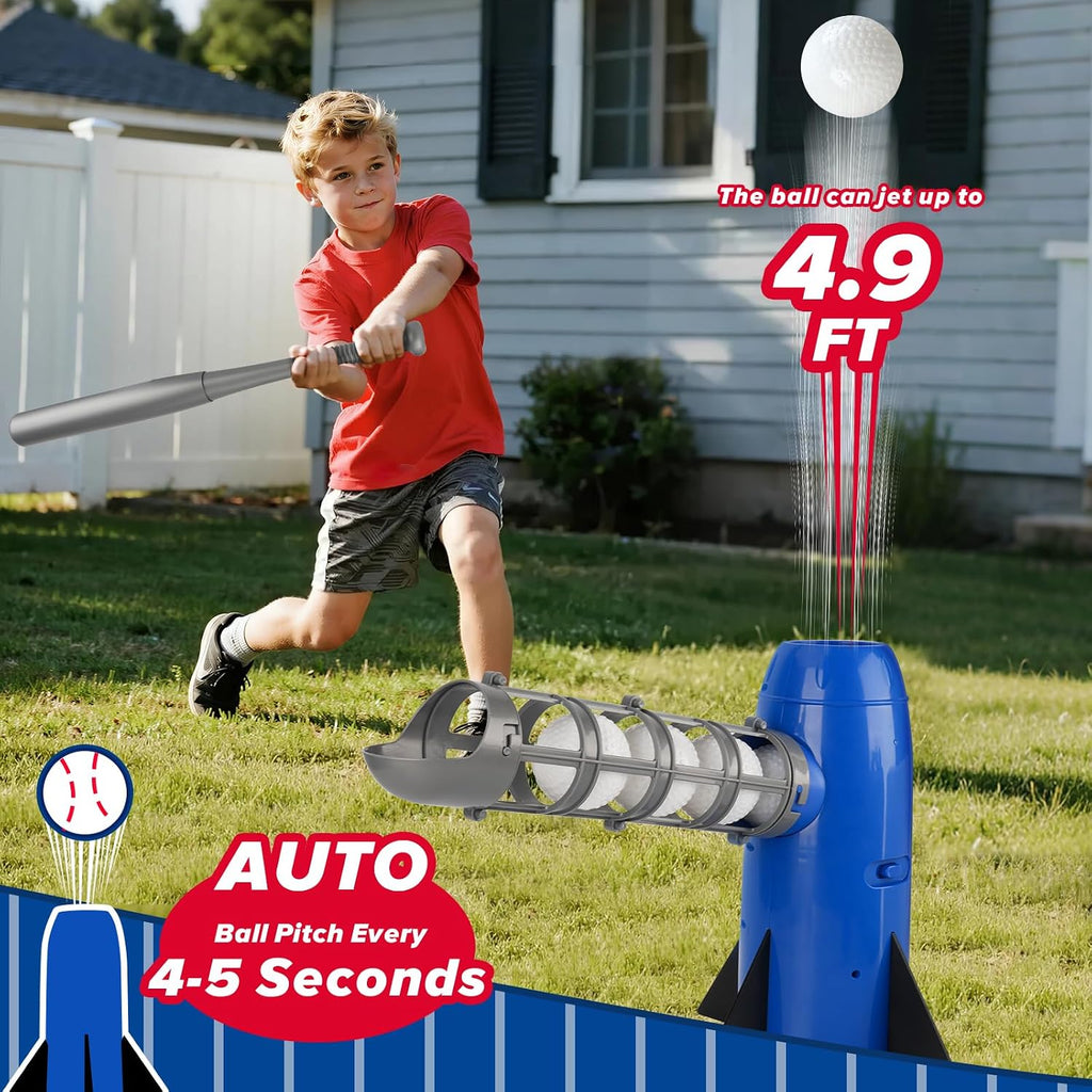 Auto Kids Baseball Pitching Machine, Automatic Baseball Launchers