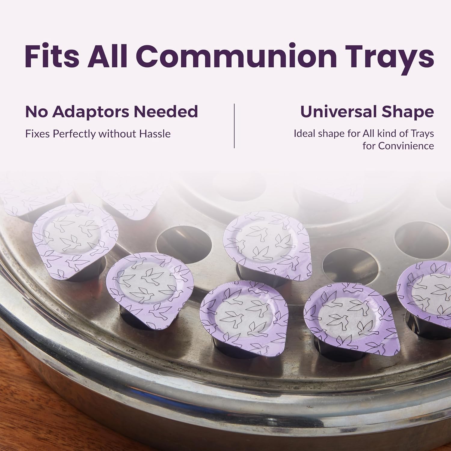Prefilled Communion Cups with Wafers - 30 Count