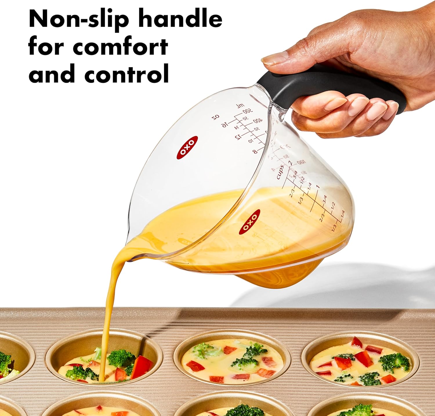Good Grips 3-Piece Angled Measuring Cup Set