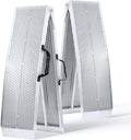 Folding Portable Ramps, 7.5FT Aluminum ATV, Truck, Motorcycle & Trailer Ramps - 1500Lbs Max Load / 2Pcs