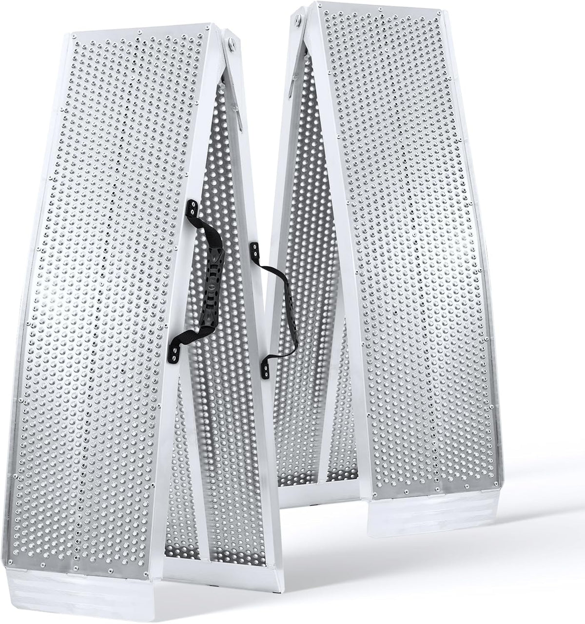 Folding Portable Ramps, 7.5FT Aluminum ATV, Truck, Motorcycle & Trailer Ramps - 1500Lbs Max Load / 2Pcs