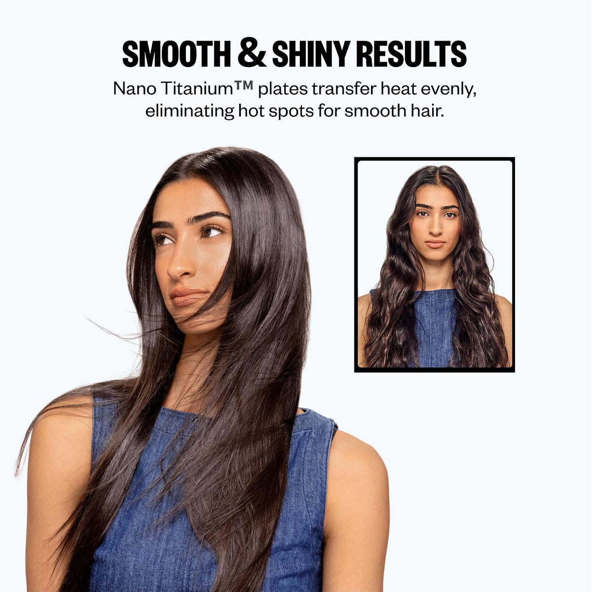 Nano Titanium Ultra-Sleek Hair Straightener, Flat Iron for All Hair Types