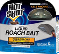 Ultra Liquid Roach Bait 6 Count, Kills In Hours, 1 Pack | Kills Large & Small Roaches, Place Bait Stations Where