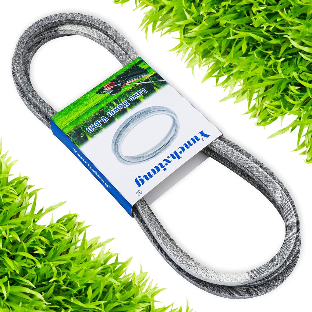 584453101 405143 Mower Deck Belt Kevlar for YTH20K46, YTH21K46, YTH22V46 Husqvarna 46 inch Deck Belt, Craftsman YT3000 Riding Mower Parts, Replaces 584453101, 405143, 532405143-1/2" x 106"