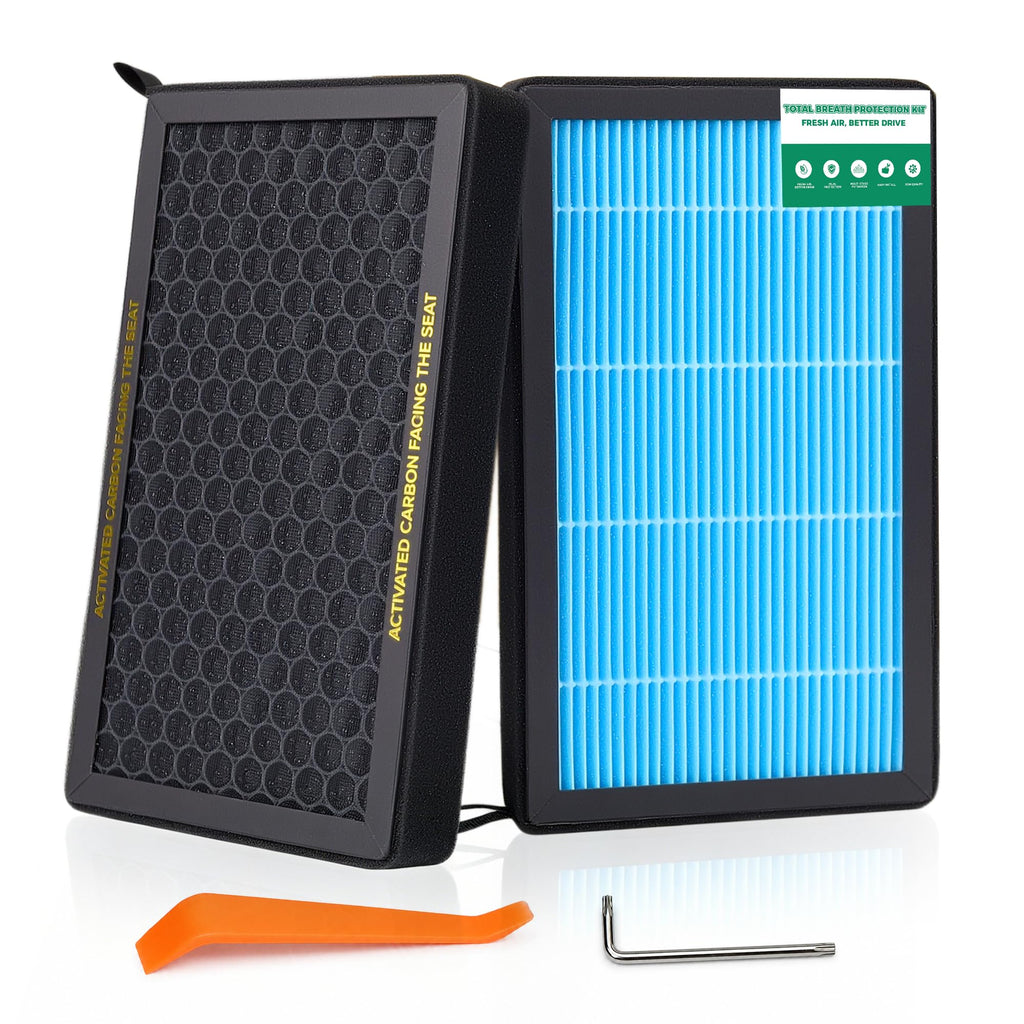 Cabin Air Filter Kit Compatible with 2016-2025 Tesla Model 3 2020-2025 Model Y