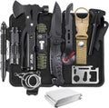 Gifts for Men Fathers Day Dad Husband Boyfriend Him, Survival Kits, 14 in 1 Survival Gear Camping Essentials Cool