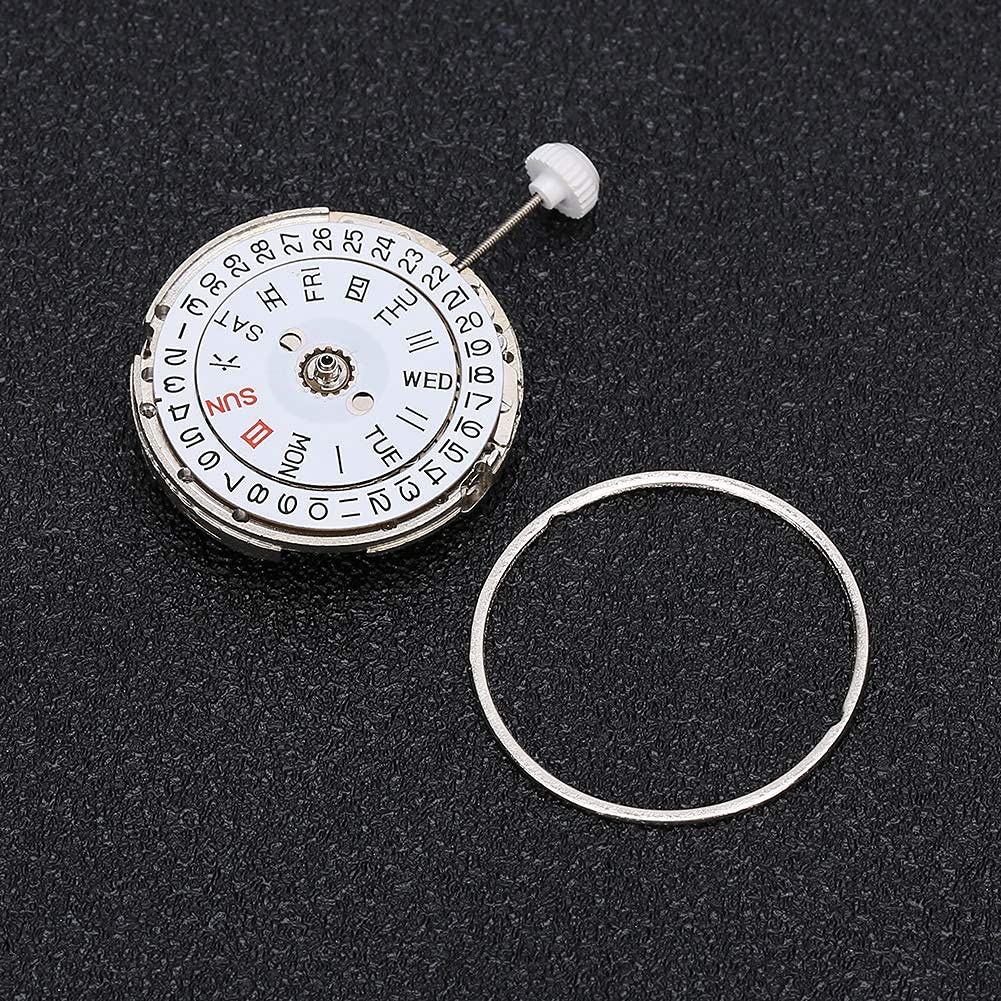8205 Watch Movement, Mechanical Replacement with Double Calendar and