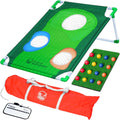 BattleChip Backyard Golf Cornhole Games – Includes Targets, Chipping Mats, Foam Golf Balls, Scorecard and Carry Case