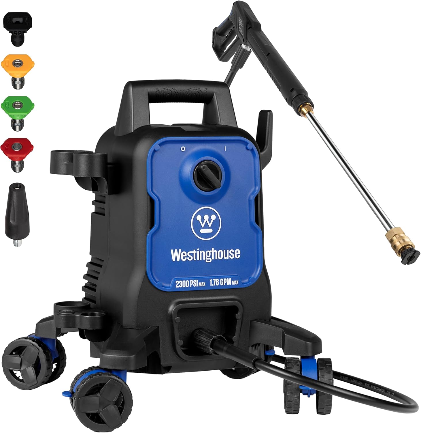 ePX3100 Electric Pressure Washer, 2300 Max PSI 1.76 Max GPM with Anti-Tipping Technology, Onboard Soap Tank